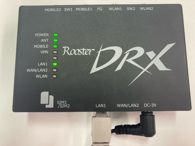 DRX本体LED